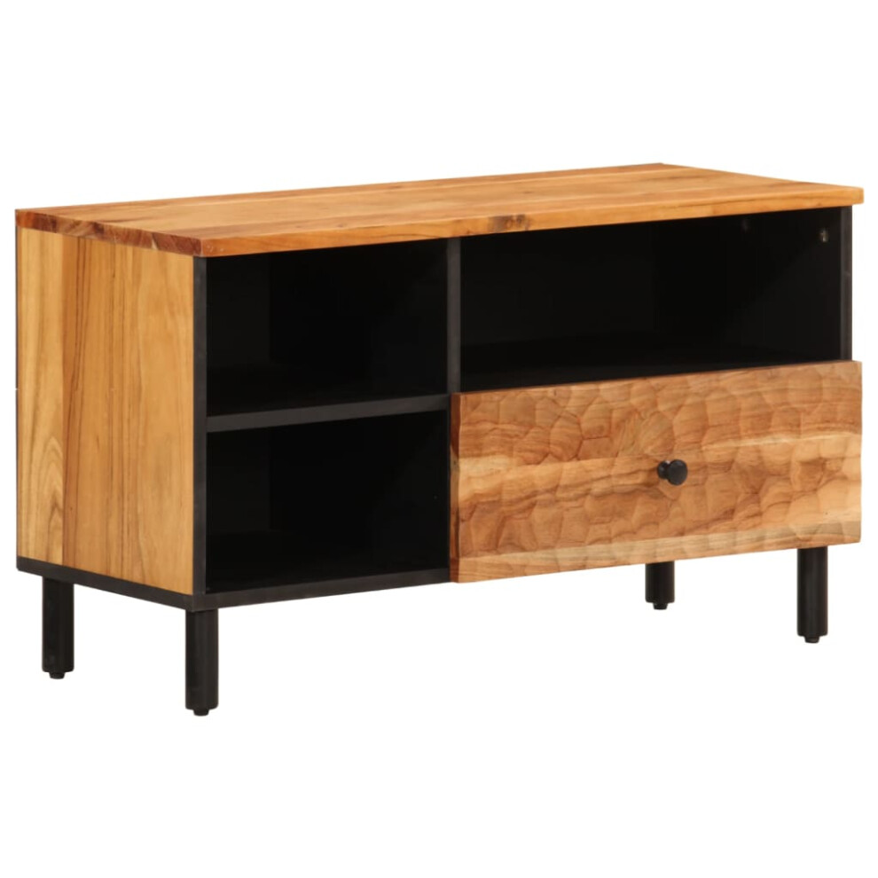 Vidaxl Tv Cabinet Tv Stand Entertainment Centre Tv Unit Solid Wood Acacia
