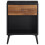 VidaXL vidaXL Bedside Cabinet Nightstand Bed Side Table End Table Solid Wood Teak 3
