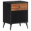 VidaXL vidaXL Bedside Cabinet Nightstand Bed Side Table End Table Solid Wood Teak 1
