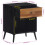 VidaXL vidaXL Bedside Cabinet Nightstand Bed Side Table End Table Solid Wood Teak 4