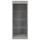 VidaXL vidaXL Sideboard with LED Lights Cupboard Highboard Side Cabinet Grey Sonoma 6