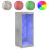 VidaXL vidaXL Sideboard with LED Lights Cupboard Highboard Side Cabinet Concrete Grey 2