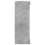 VidaXL vidaXL Sideboard with LED Lights Cupboard Highboard Side Cabinet Concrete Grey 7