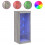 VidaXL vidaXL Sideboard with LED Lights Cupboard Highboard Side Cabinet Grey Sonoma 1