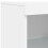 VidaXL vidaXL Sideboard with LED Lights Cupboard Highboard Storage Cabinet White 9