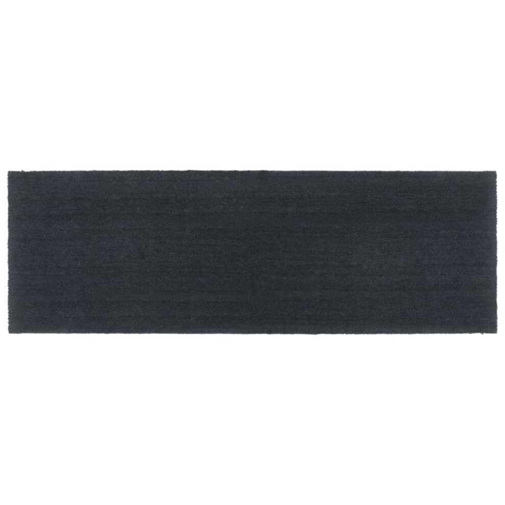 vidaXL Door Mat Floor Mat Indoor Entrance Mat Doormat Dark Grey Tufted Coir