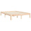 VidaXL vidaXL Bed Frame Bed Base Platform Bed with Headboard Small Double Solid Wood 9