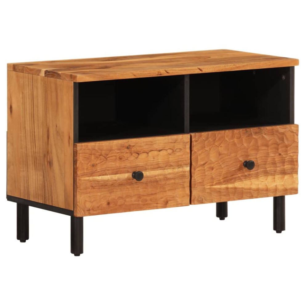 vidaXL TV Cabinet TV Stand Entertainment Centre TV Unit Solid Wood Acacia