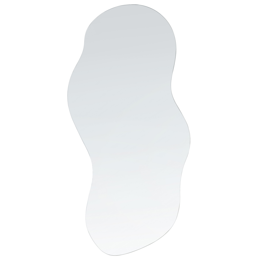 Wall Mirror AUXERRE 33 cm 80 cm Silver