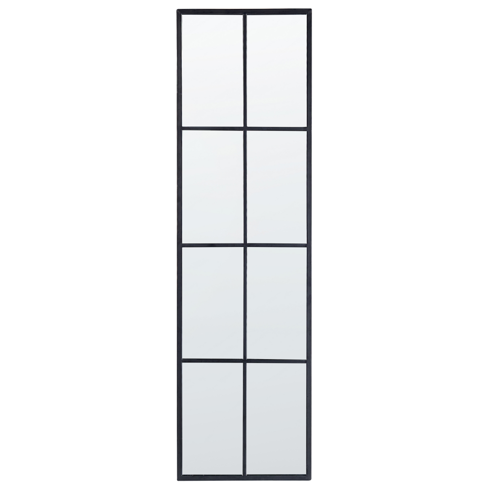 Wall Mirror CAMON 38 cm 132 cm Metal Black