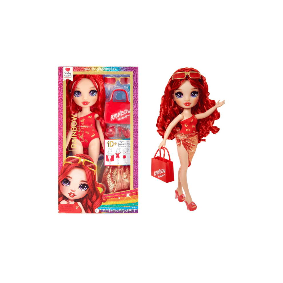 Rainbow High Swim & Style Ruby Fashion Doll