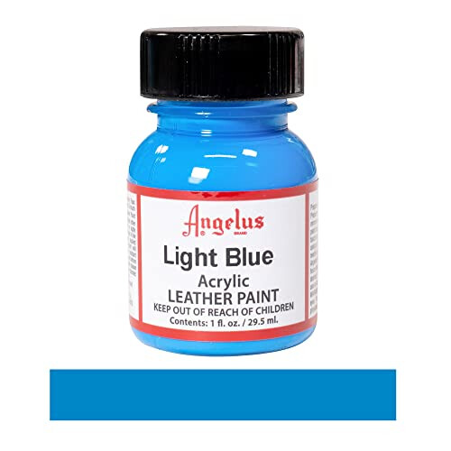 Angelus Leather Paint 1 oz Light Blue 1