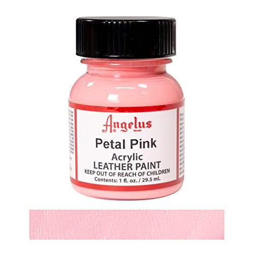 Angelus Leather colour 1 oz rose red 1