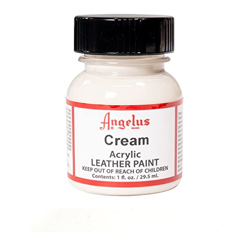 Angelus Leather Paint 1 Oz Cream 1