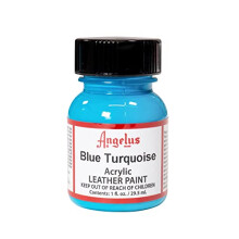 Angelus Leather Paint 1 Oz Blue Turquoise