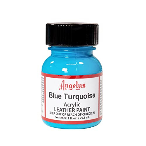 Angelus Leather Paint 1 Oz Blue Turquoise