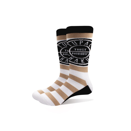 Tupac Trust Nobody Ankle Socks