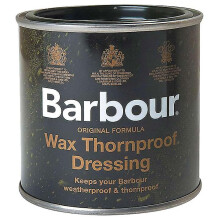 Barbour wax dressing tin - thornproof, waterproof for barbour clothing / jackets 200ml