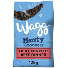 Wagg Meaty Goodness Beef Dog Food, 12kg