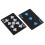 Black Waterproof Plastic Playing Cards 2