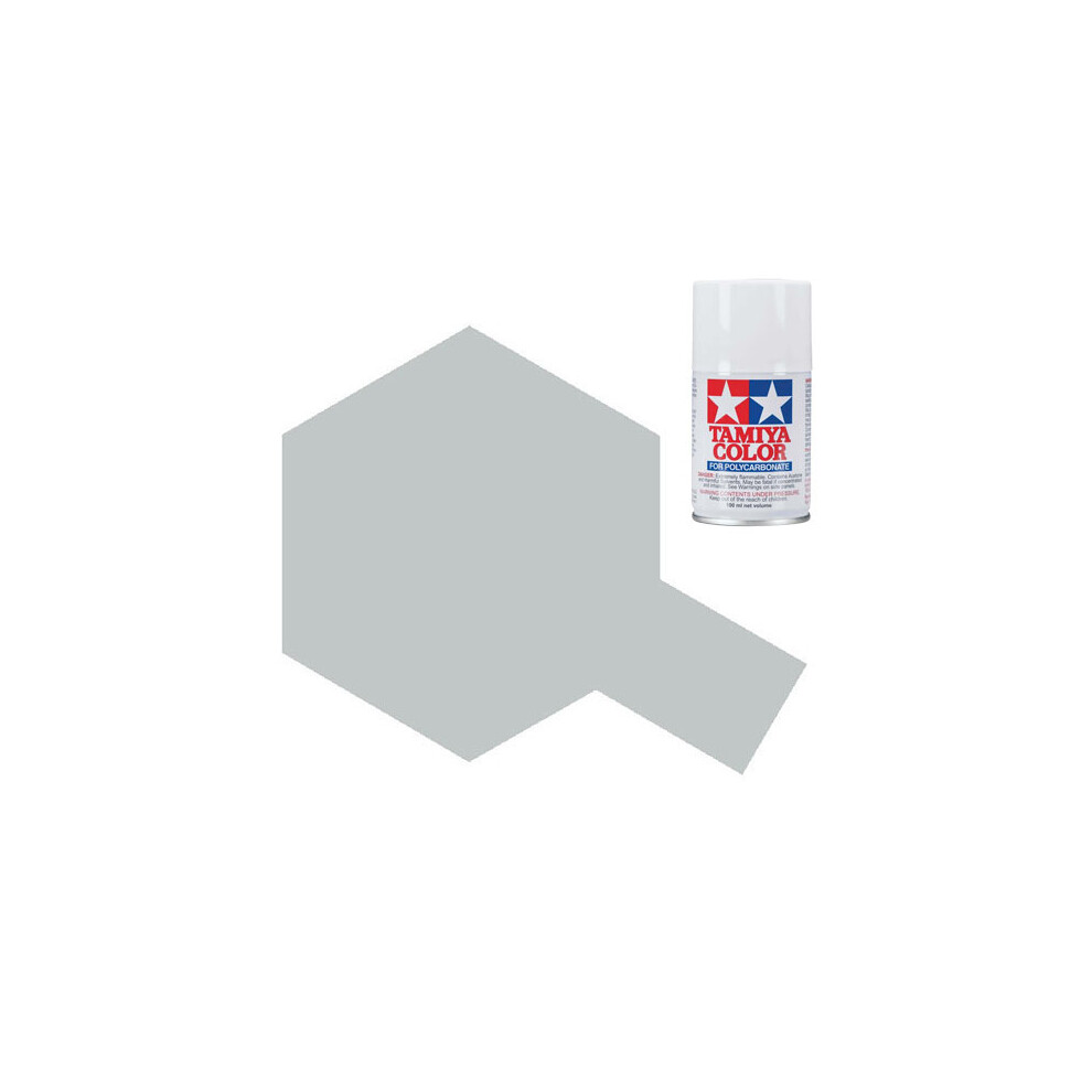 Tamiya Ps-12 Polycarbonate Spray Paint Lexan Rc Car Body Silver 100Ml