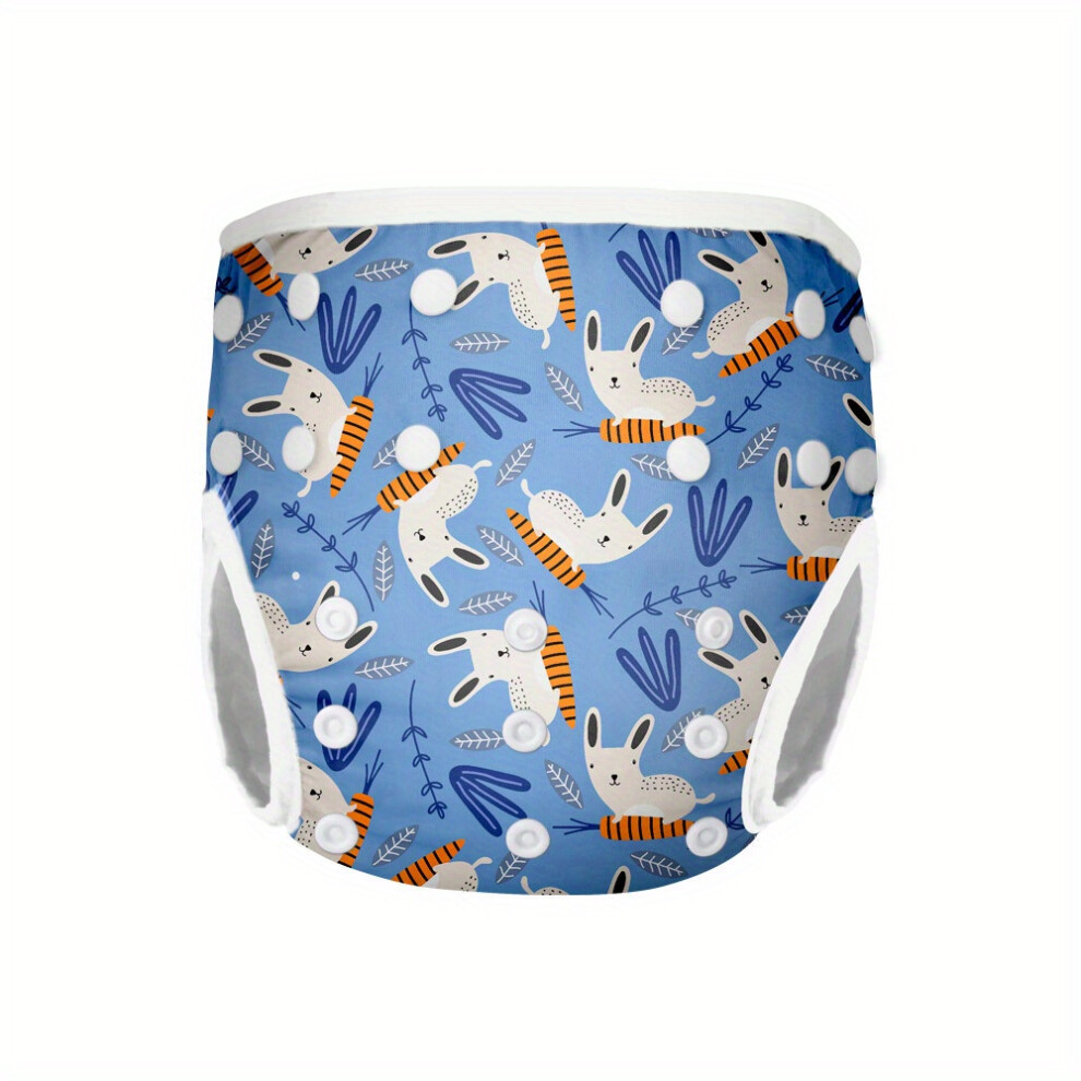 (M, G71) Reusable Waterproof Swim Nappy for Infants, Rabbit Print-image-OPC-PDNCZNZ-NEW