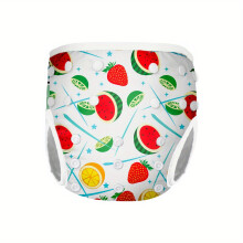(M, G21) Reusable Waterproof Swim Nappy for Infants, Rabbit Print