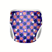 (M, G29) Reusable Waterproof Swim Nappy for Infants, Rabbit Print