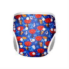 (M, G18) Reusable Waterproof Swim Nappy for Infants, Rabbit Print