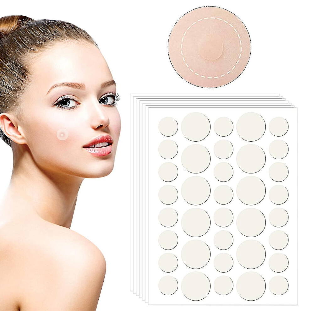 252pcs Pimple Patches Invisible Acne Stickers Hydrocolloid Patches Spot Treatment Stickers Mighty Patch Acne