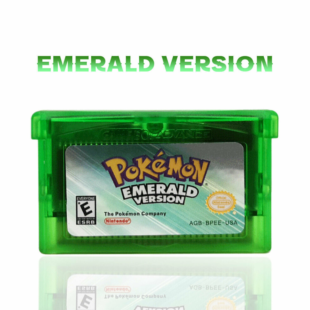 Zenithoa (Emerald ) Pokemon Game Card Nintendo Pokemon Ruby Games Gba Game Boy Advance