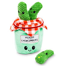 Pet Craft Supply Hide and Seek Plush Dog Toys Crinkle Squeaky Interactive Burrow Activity Puzzle Chew Fetch Treat Hiding Brain Stimulating Cute Funny