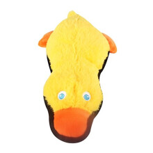 IFOYO Durable Plush Squeaky Duck Dog Toy, Yellow Duck, Christmas Dog Toy