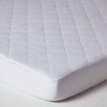 (Double (135 x 190 cm)) Quilted Mattress Protector