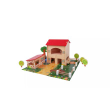 Chad Valley Wooden Farm - 40 Piece Set