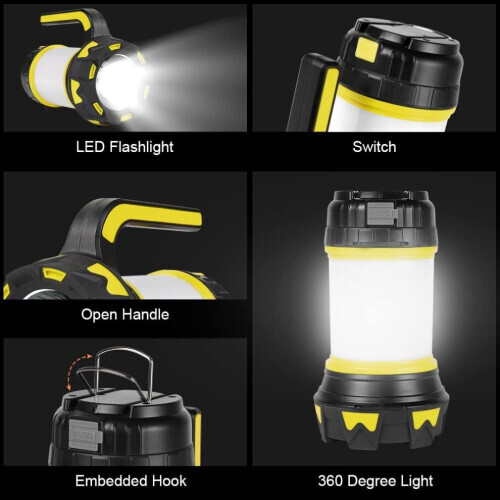 Rechargeable LED Camping & Hiking Lights & Lanterns 2