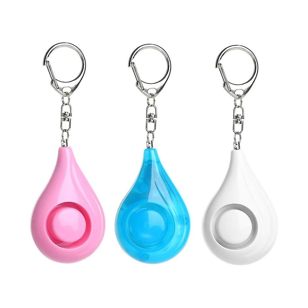 130 Db Emergency Self-Defense Security Alarm Keychain For Kids Women And Elders - 3 Pcs 9324781100089