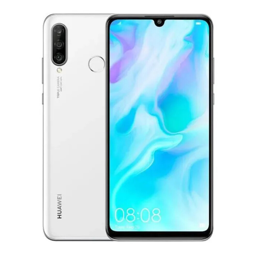 (White, 4GB+128GB) Huawei P30 Lite Dual Sim EU