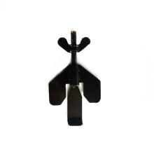(Black) Self-Defense Door Stopper for Travel, Anti-Theft and Childproof Safety Latch for Home