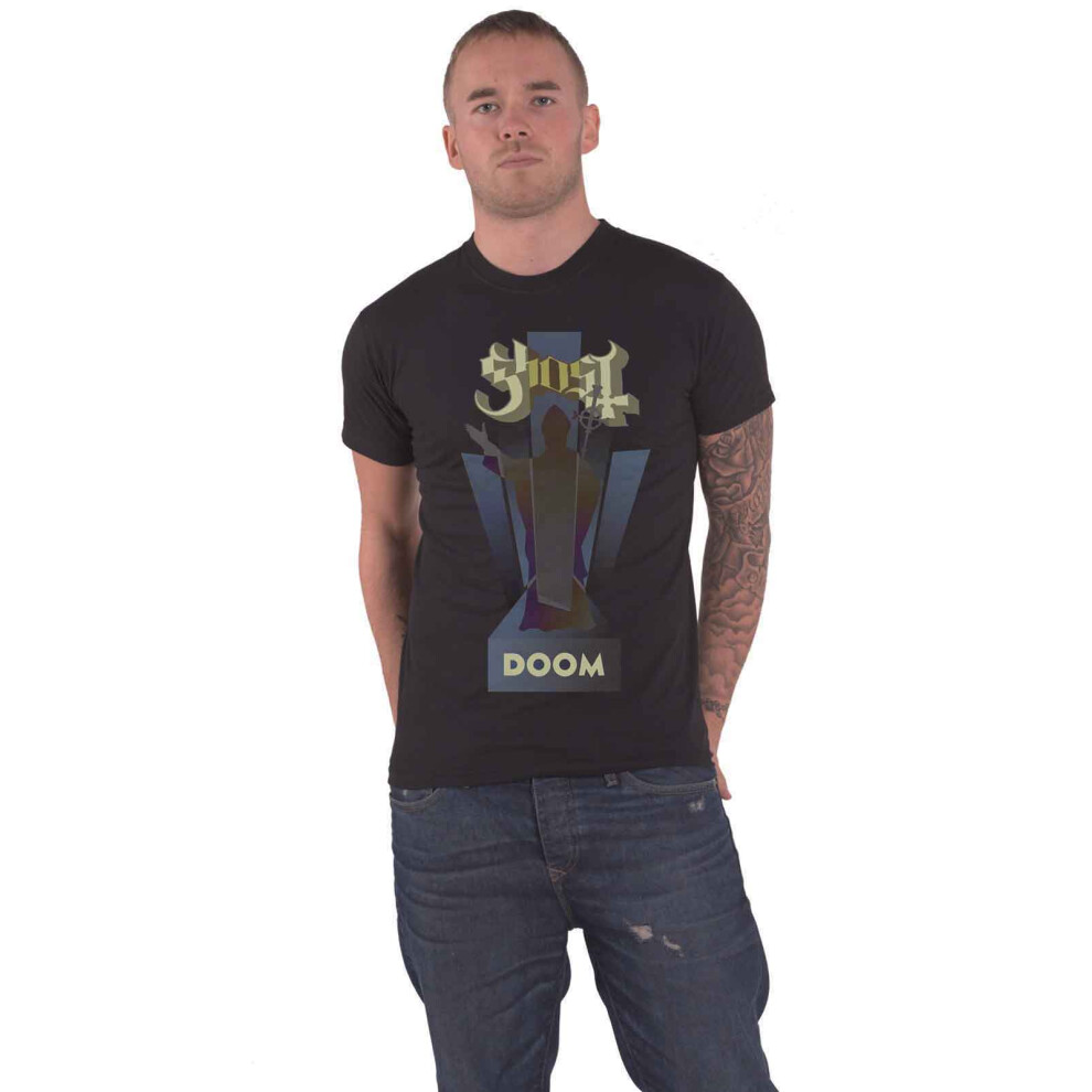 (S, Black) Ghost Doom T Shirt