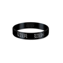 While She Sleeps Wristband band Logo this is the six new Official 17mm Rubber