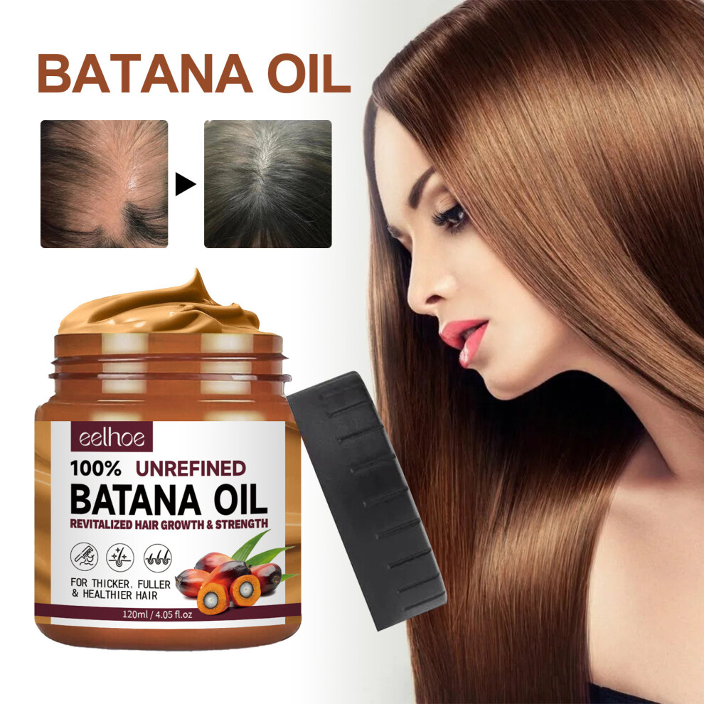 Batana Oil Hair Conditioner Moisturizes and repairs hair roots, enhances toughness, prevents shedding, softens, and solidifies and fluffy hair-image-OPC-PDNDJZ5-NEW
