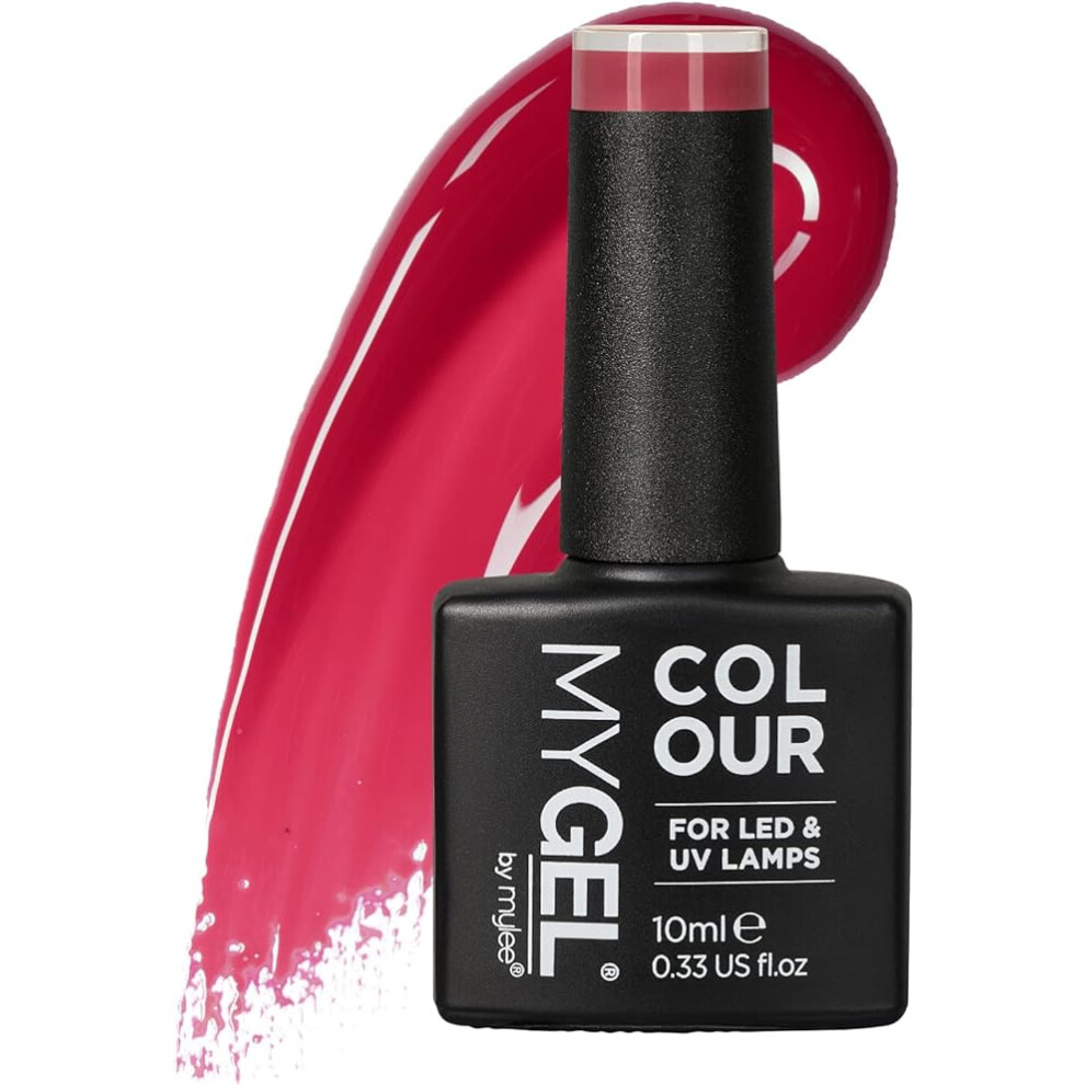 Mylee Gel Nail Polish 10Ml Requiem A Pink Uv/Led Soak Off Nail Art Manicure Pedicure Professional Salon Home Use Pink Range Long Lasting Easy Apply
