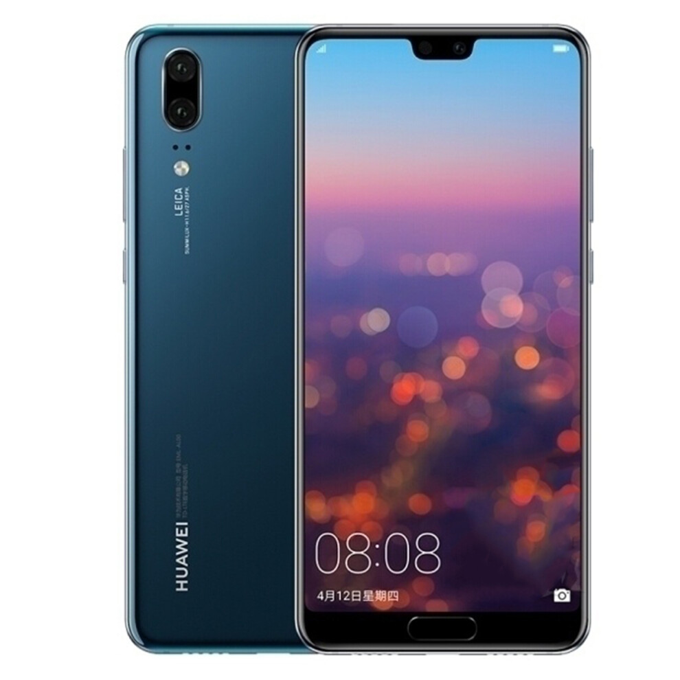 (Blue, 4GB+128GB) Huawei P20 Dual Sim Unlock EU