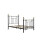 Birlea Bronte Antique Brass Black King Size 5FT 150cm Metal Bed Frame 8