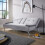 Home Source Home Source Luna Velvet 2 Seater Double Sofa Bed - Grey 3