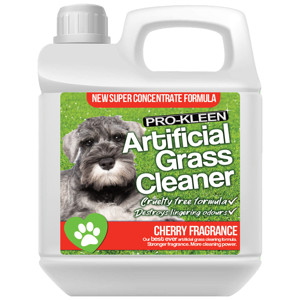 (1L, Cherry) Pro-Kleen 1L Artificial Grass Cleaner