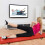Dripex (Red) Dripex Foldable Gym Mat:6FT,5cm Thick,Soft PU Leather 3