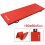 Dripex (Red) Dripex Foldable Gym Mat:6FT,5cm Thick,Soft PU Leather 4