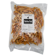 Pure & Natural Dog Treats Chicken Feet Bulk Box 1kg
